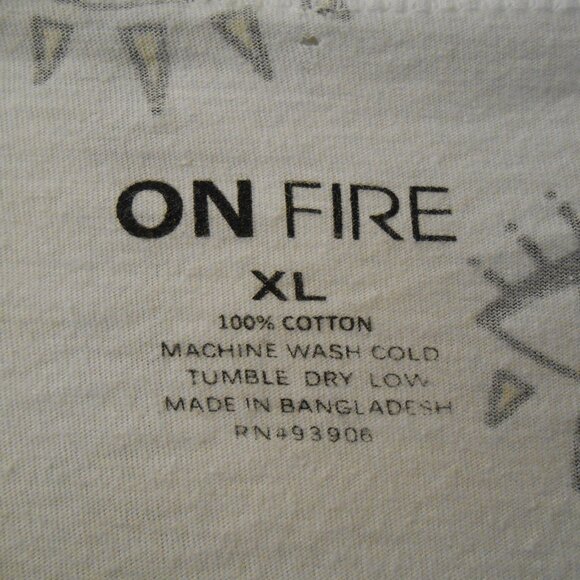 On Fire Blue-Eyed Evil Eye Tee - Picture 2 of 4